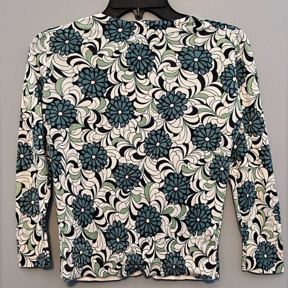 Ann Taylor Loft Floral Cardigan, size XS - Picture 7 of 9